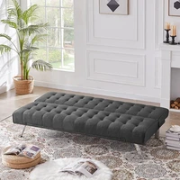 strong bearing capacity tufted folding futon sofa bed household accessories