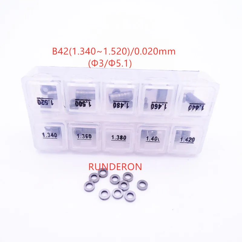 

Auto Parts Common Rail Injectors Pressure Adjustment Washer Shim for Bosch 0445 110 Series B42 1.34-1.52