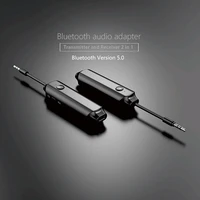 2 in 1 bluetooth 5 0 receiver aux 3 5mm jack audio wireless adapter for iphoneipadipod touchcar stereoshome theaters