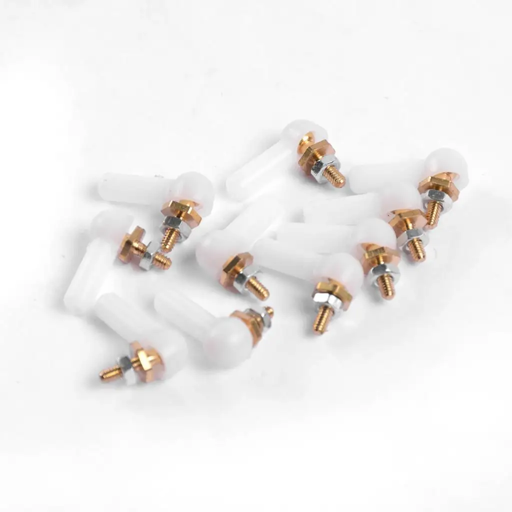 

10 Pieces Steering Rod Ball Joint Ball Joint End M2 Accessories