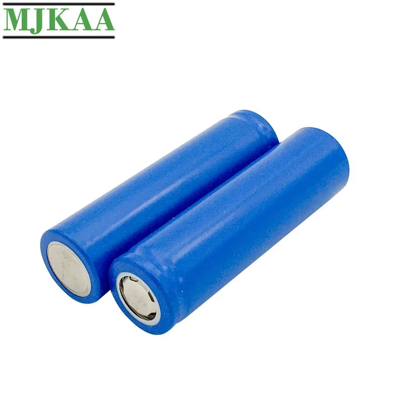 MJKAA 2 шт 18650 1800 mAh 3 7 V литиевая аккумуляторная батарея Li Ion плоские верхние батареи
