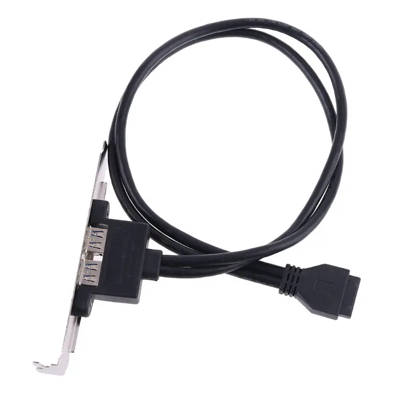 

2 порта USB 3,0 материнская плата задняя панель кронштейн хоста адаптер кабель провод