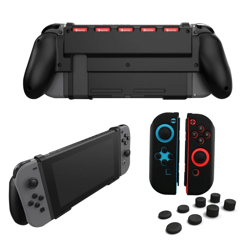 Рукоятка карточная игра для Nintendo Switch Защитный чехол Крышка джойстик шапки Joycon