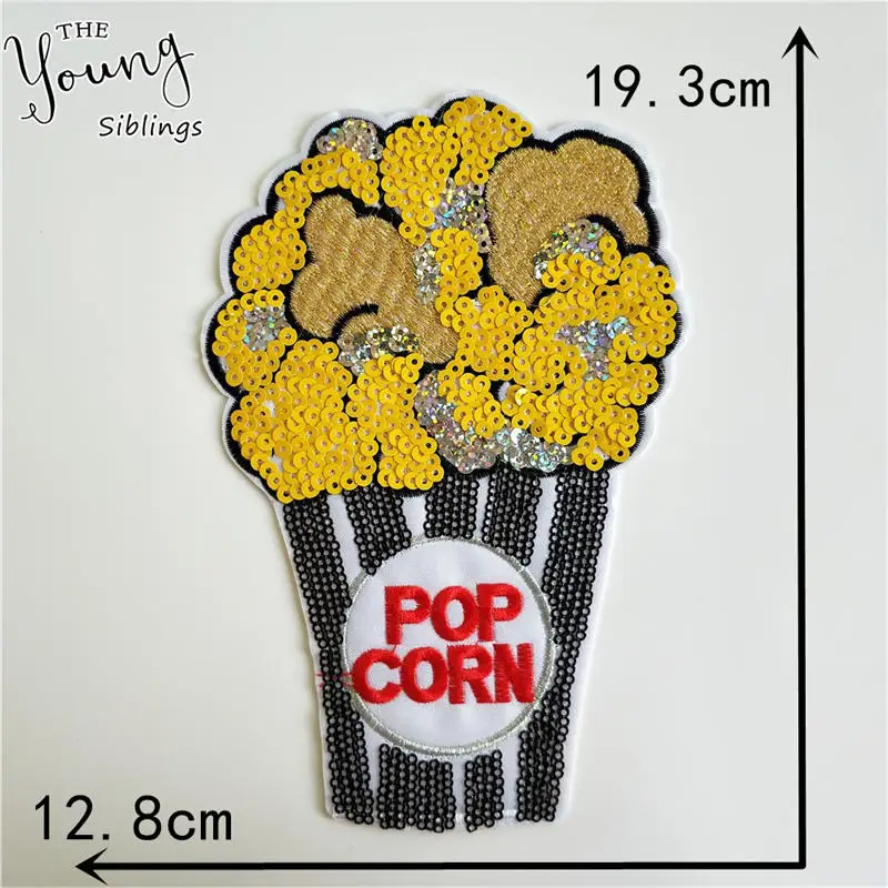 Вышитые наклейки в виде животных блестки клейкие патчи для горячего расплава