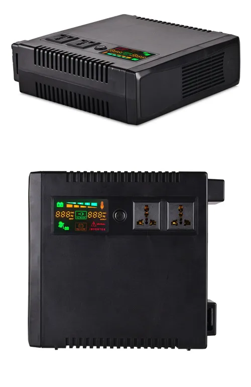 

Factory compact power inverter 720w 220v 12v with charger for CCTV camera