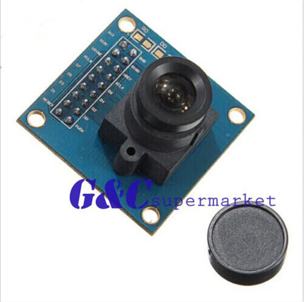 1 шт. VGA OV7670 CMOS камера Модуль Объектив 640X480 SCCB W/igc интерфейс diy Электроника |