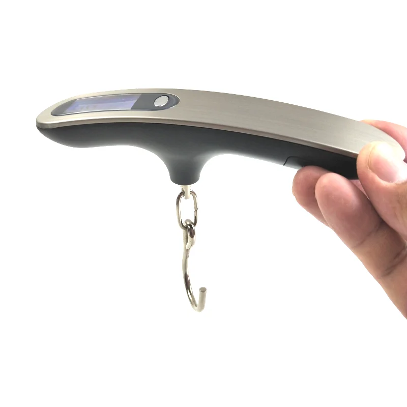 

Kitchen Tool 50KG Mini Handled Digital Weighing Steelyard luggage Scale for Fishing Travel Suitcase Electronic Hanging Hook Scal