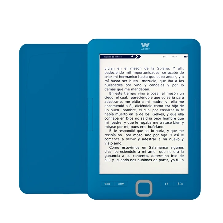Woxter E-Book Scriba 195 Blue - Lector de libros electrónicos Ebook | Электроника