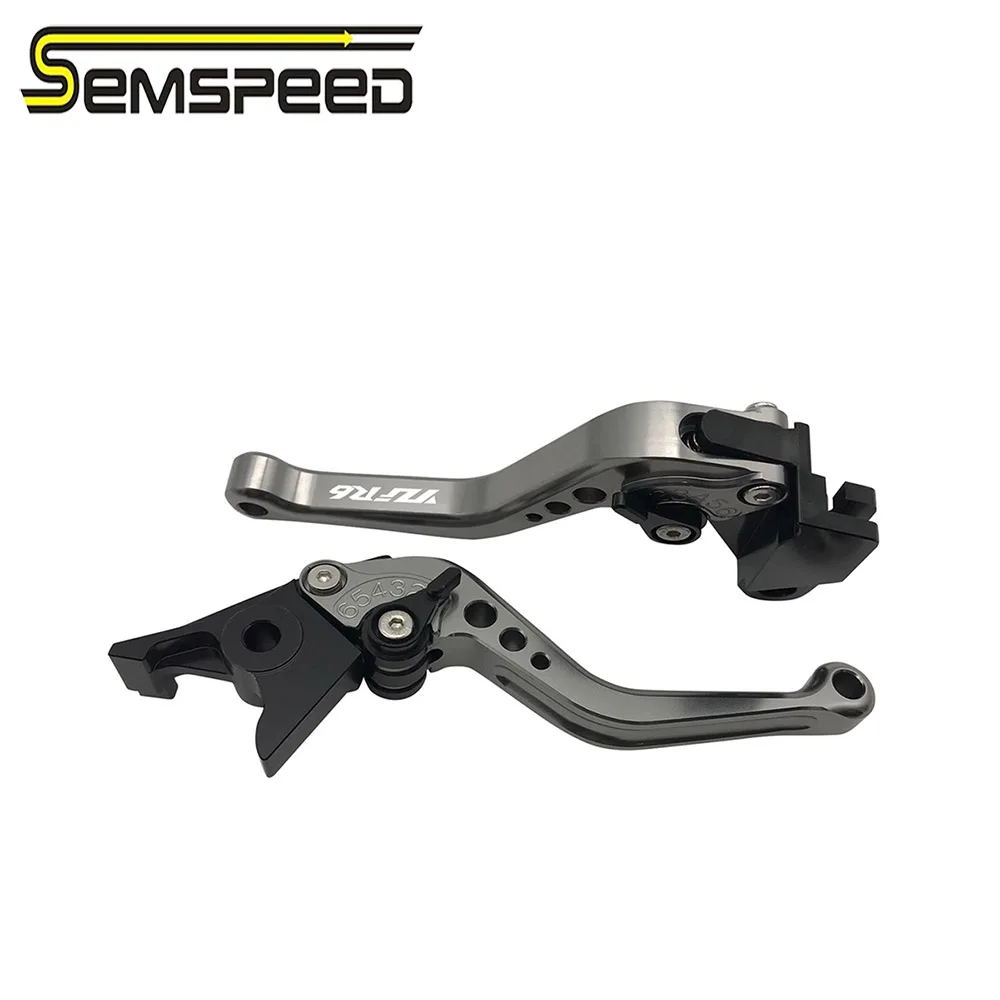 SEMSPEED Мотоцикл CNC YZF Короткие сцепные рычаги для Yamaha YZF-R6 1999-2004 FZ1 FAZER 2001-2005 R6S КАНАДА