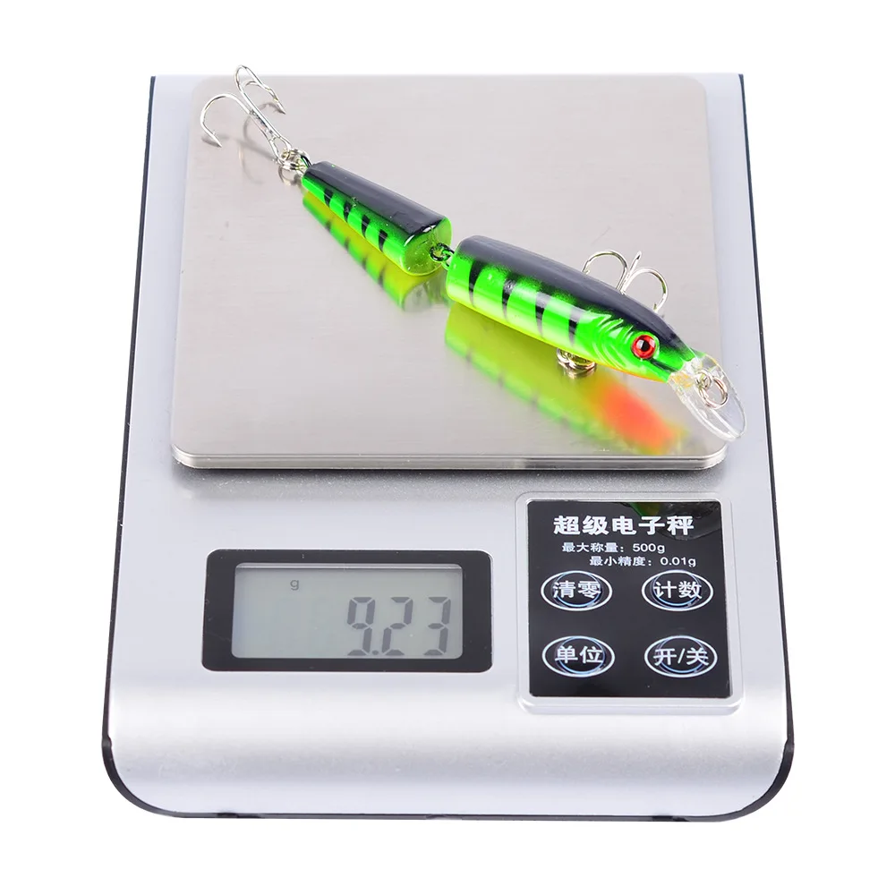 

10.5cm sea fishing fresh water bait simulation bionic bait 9.2g bait double fish bait