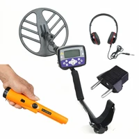 gh 20 professional underground metal detector 15 inch coil gold finder treasure hunter 705 updating equipment battery as gifts