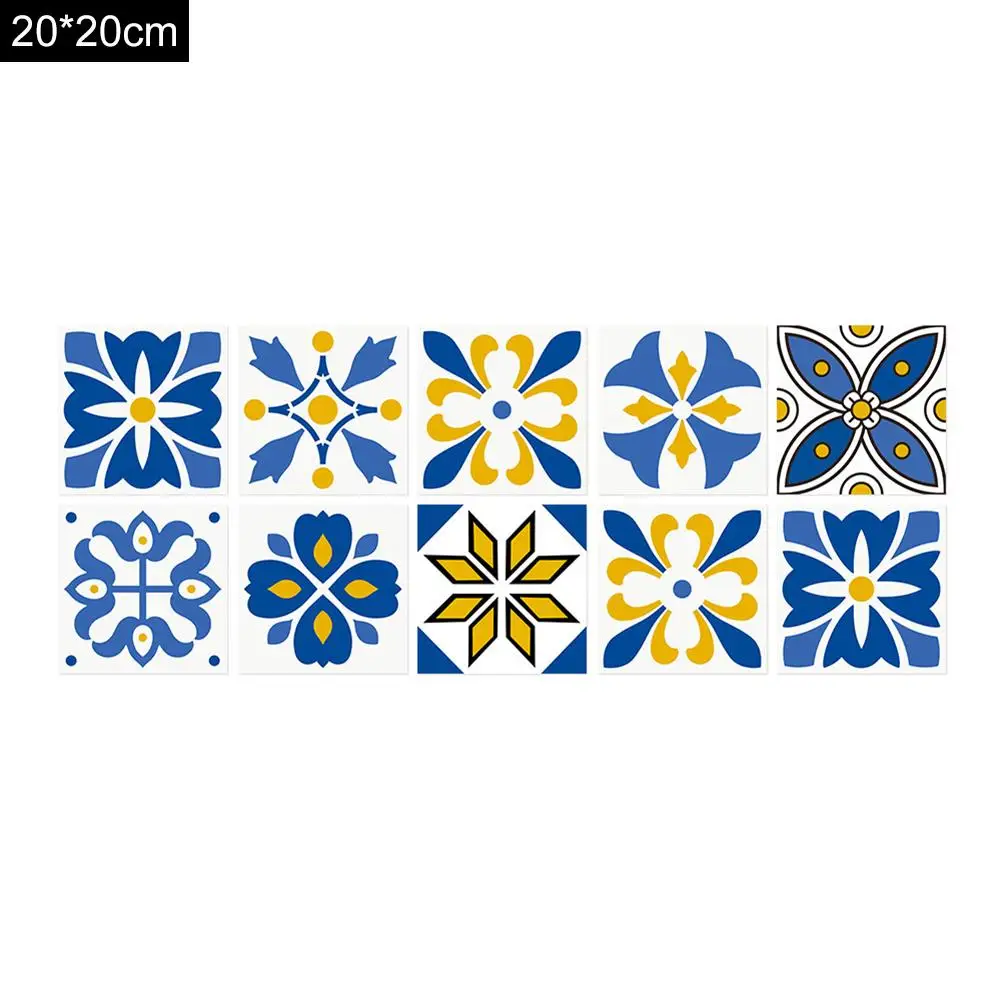 10 шт./компл. 3D визуальная художественная Геометрическая наклейка на плитку s ПВХ