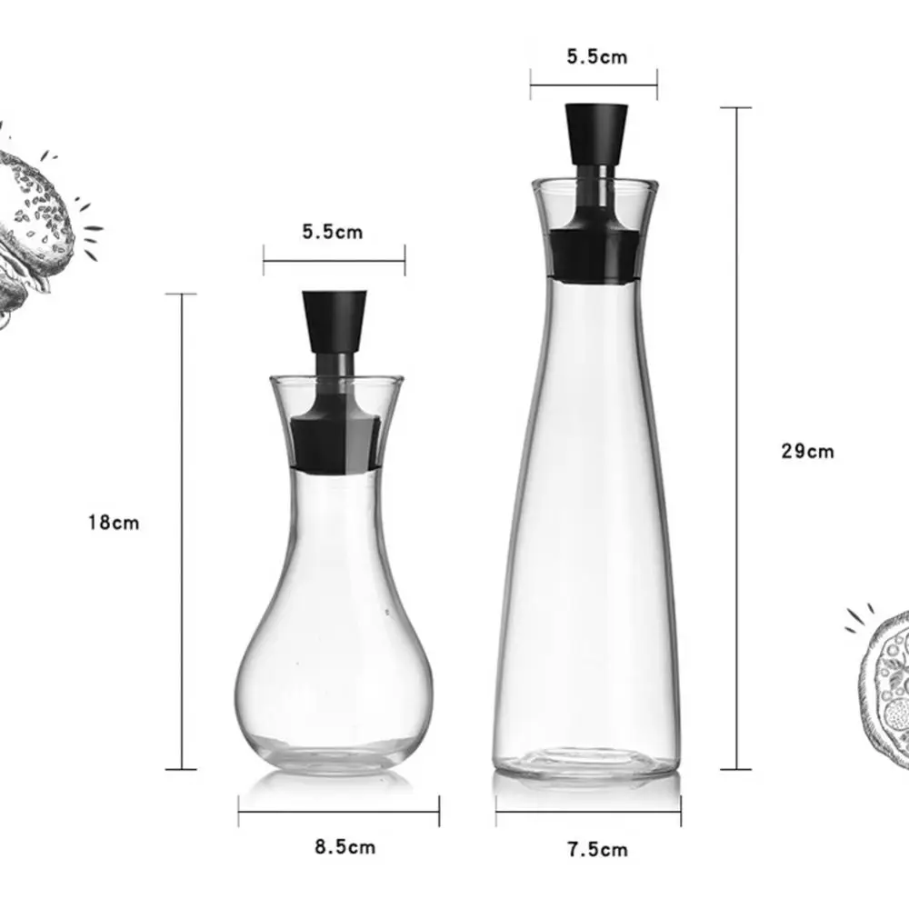

70% Dropshipping!!250/500ml Kitchen Cooking Vinegar Oil Dispenser Cruet Leak-proof Pouring Bottle