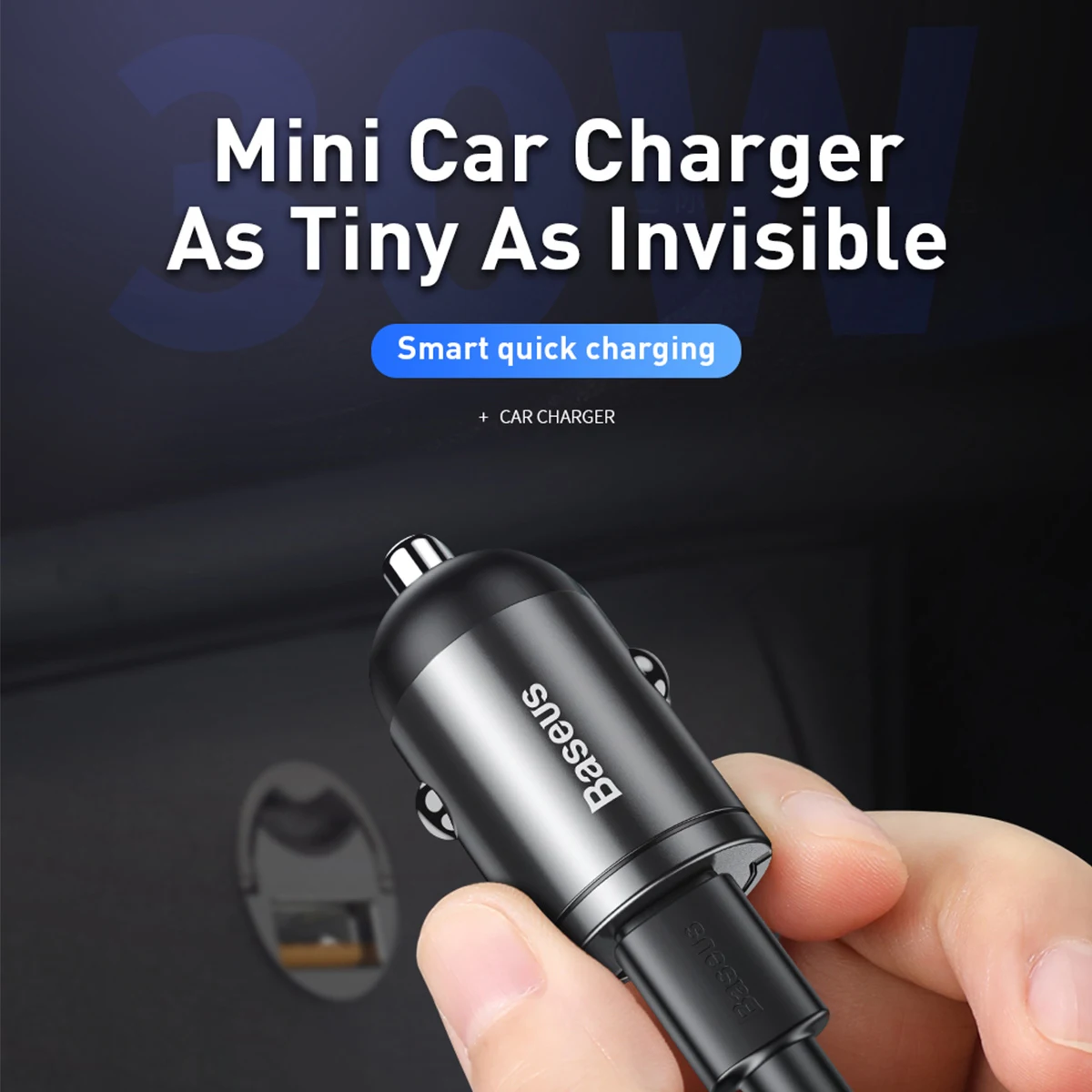 Автомобильное зарядное устройство Baseus Quick Charge 4 0 3 USB C для iPhone 12 11 X Pro Huawei Xiaomi