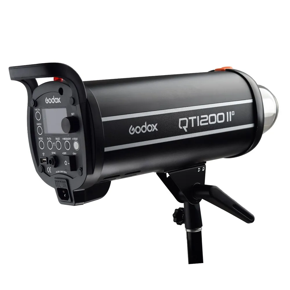 Godox QT1200II QT1200IIM 1200WS GN102 1/8000s Высокоскоростная синхронизация Встроенная 2 4G