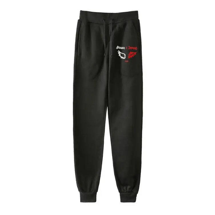 

Harajuku Two Piece Suit Jaden Hossler Hoodies Tracksuit Men/women Long Sleeve Hoody +Streetwear Pants Kpop Sweatshirt Pants Sets