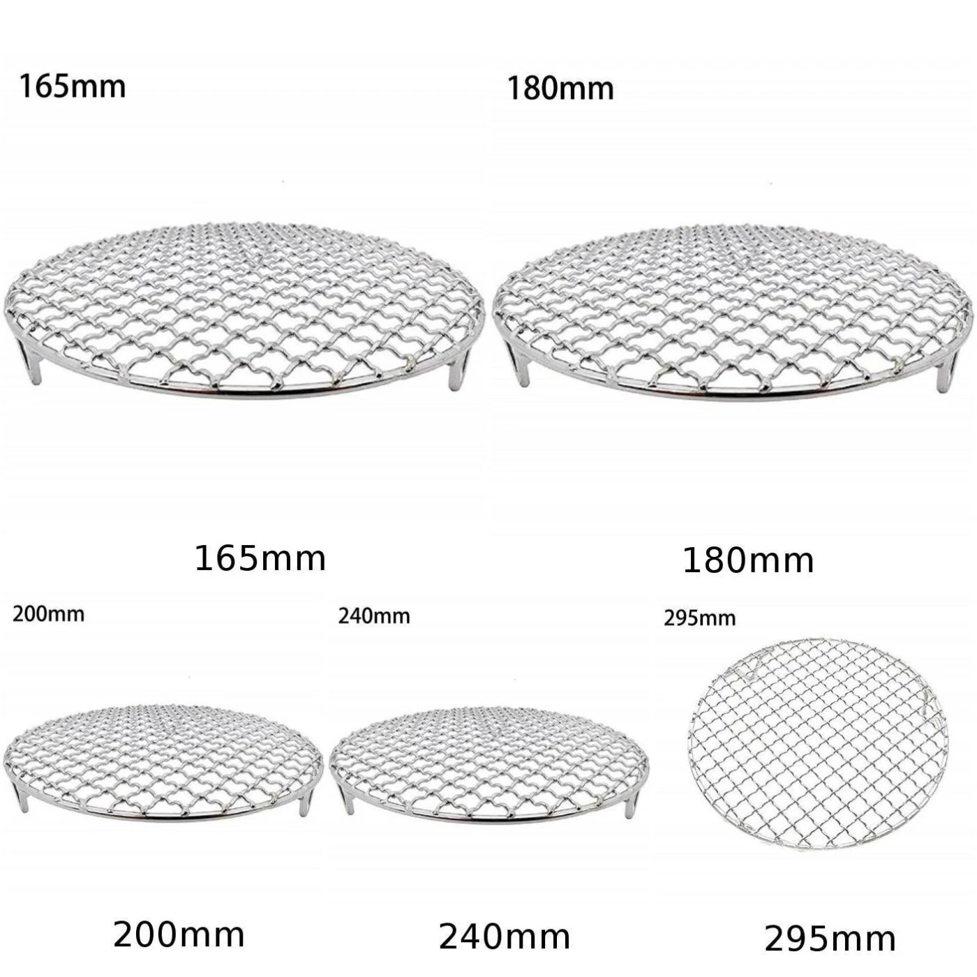 Полка для выпечки гриля барбекю антипригарная круглая подставка духовки