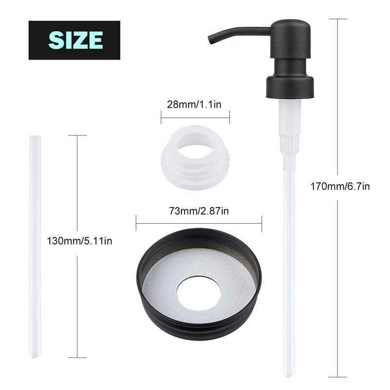 Диспенсер для мыла крышки из нержавеющей стали дозатор лосьона замена насоса