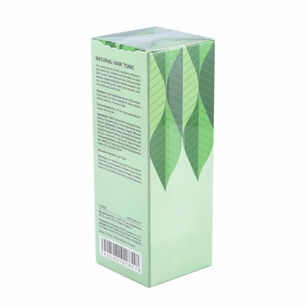 Роста волос предупреждения питательный раствор питает кожу головы мягкая и не