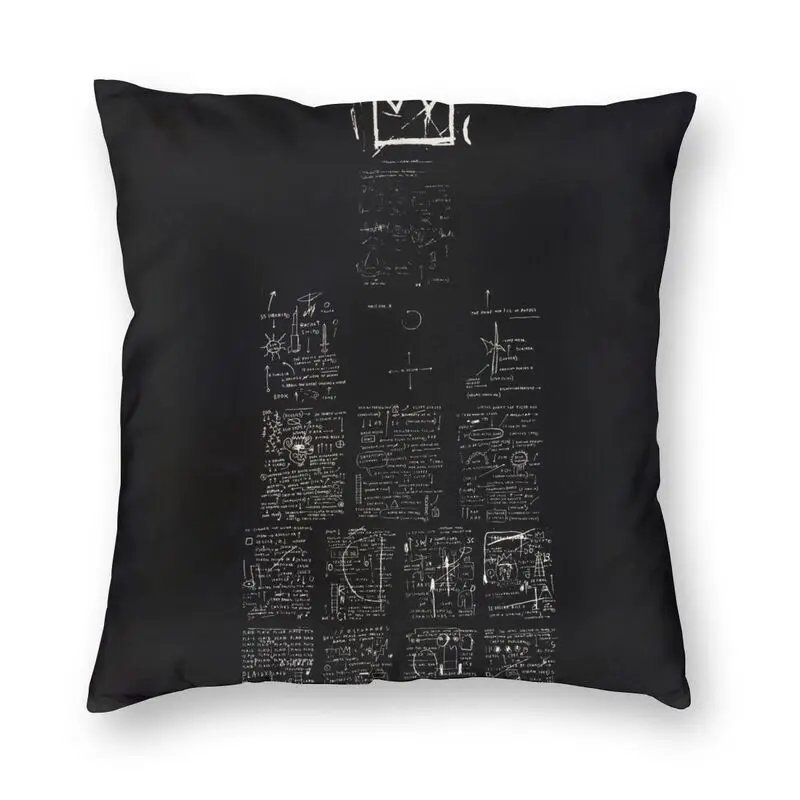 

Наволочка под смокинг Джинса Мишеля Basquiat, декоративный чехол для диванной подушки в гостиной с рисунком граффити, художественная наволочка
