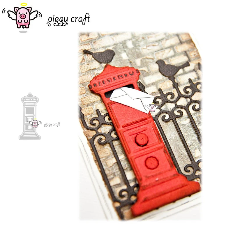 Металлические Вырубные штампы форма для вырезания украшение почтового ящика