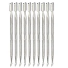 510 шт., толкатель для кутикулы из нержавеющей стали
