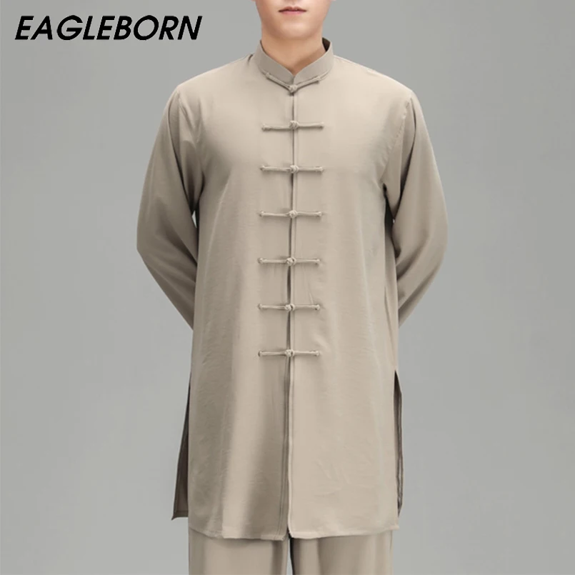 Мужской костюм Тан униформа Тай Чи комплект китайского платья для женщин