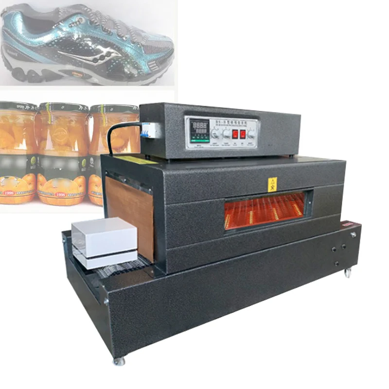 

HBLD Heat Sealing Pe Film Food Shrink Wrap Packing Machine Stainless Semi Automatic Sealers Shrink Film Packaging Machine