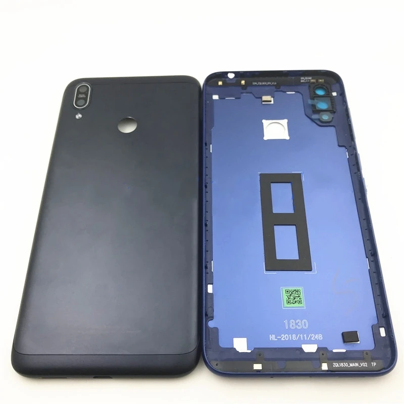 

For Asus Zenfone Max M2 ZB633KL ZB632KL Back Battery Cover Real Battery Housing Door + Camear Lens + Side key