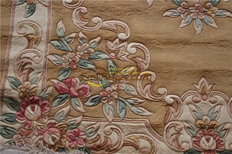 savonnerie flower rug for living room Big For Living Room Knitting For Home Decoration Square Colorful Natural savonnerie