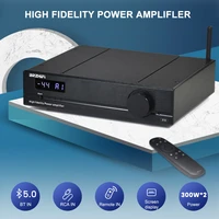 brzhifi aptx bluetooth 5 0 power amplifier 2 0 amplificador tpa3255 300wx2 digital sound amplifier usb rca dac amp home theater
