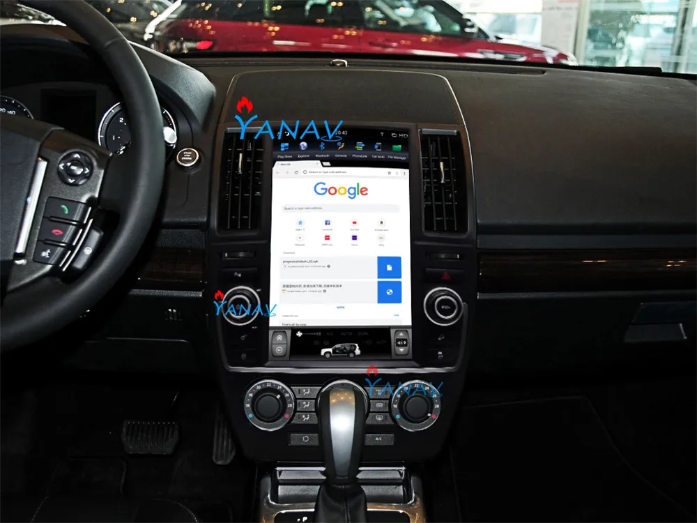 Автомагнитола 2 din 13 6 стереоприемник android для Land Rover Freelander 2007-2015 автомобильный