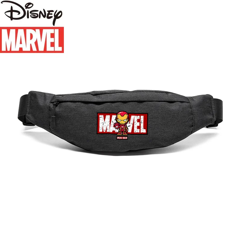 

Disney Marvel Women's Shoulder Messenger Bag Fashion Casual Spiderman Boy Chest Bag Multifunctional Fashion Men's Waist Bag