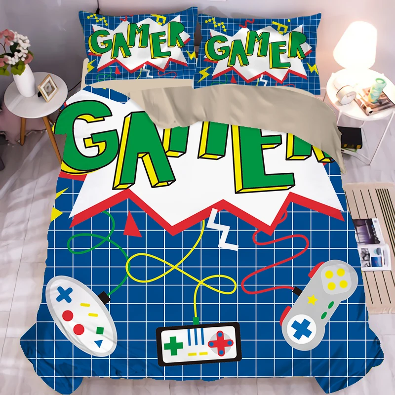 Комплект постельного белья в стиле ретро красивый красочный комплект с