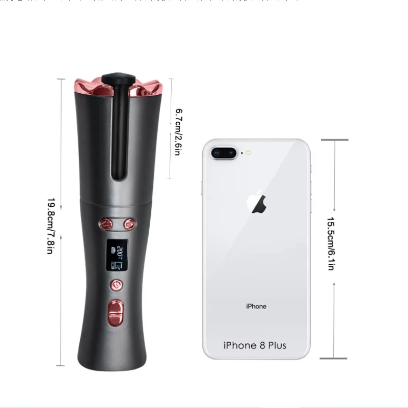 Портативная Автоматическая Плойка для волос многофункциональный утюжок завивки