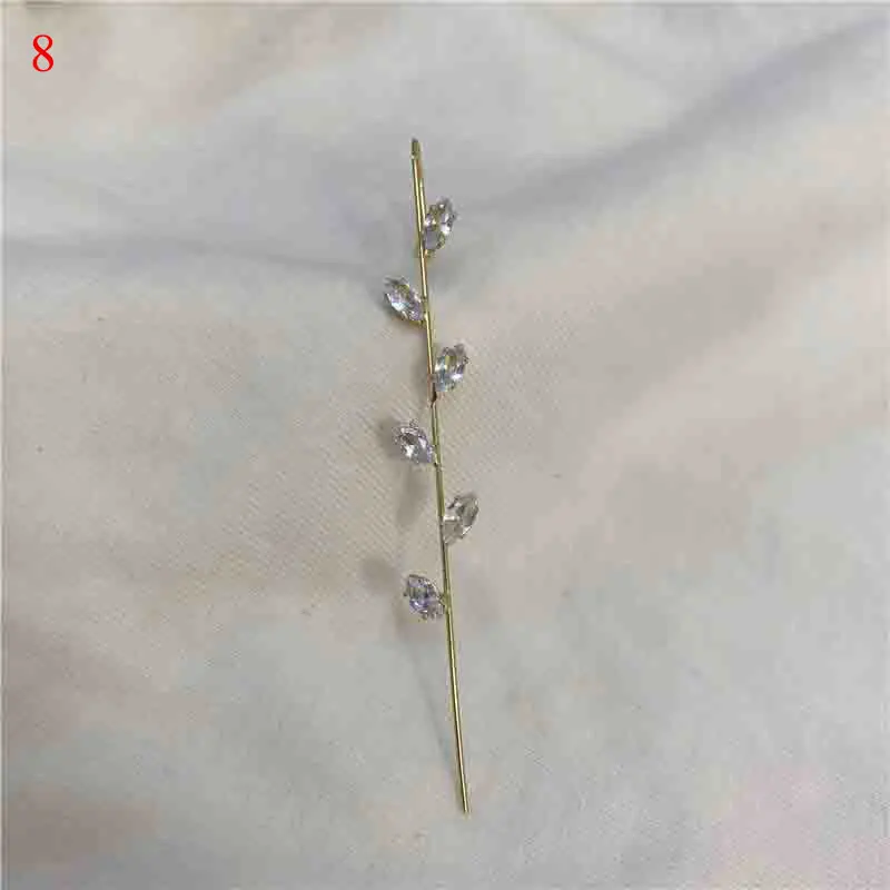 Piercing Earring Crystal Crawler Hook Hip Hop Stud Ear Jewelry Geometric Wrap | Украшения и аксессуары