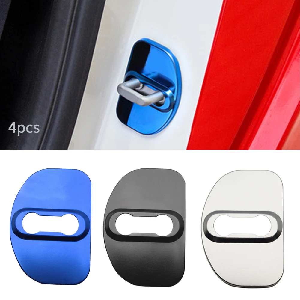 

4 _ твердая защелка, стикер, Пряжка из алюминиевого сплава, аксессуары для стайлинга, легкая установка, для смартфона