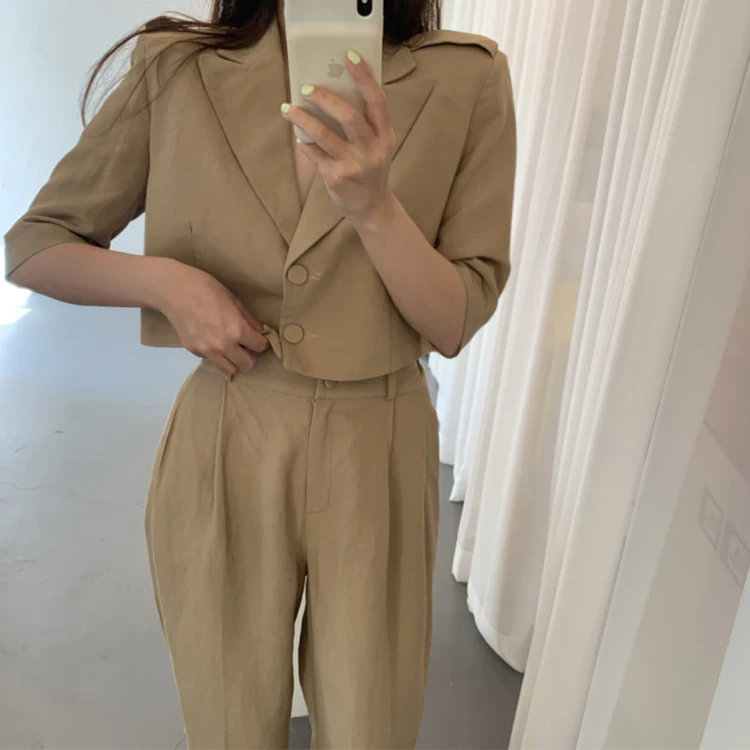 

2 Piece Sets Womens Outfits Spring Blouse Women Shirt Long Sleeve High Waist Pants Wide Leg Womens Trousers Two Piece Set Office