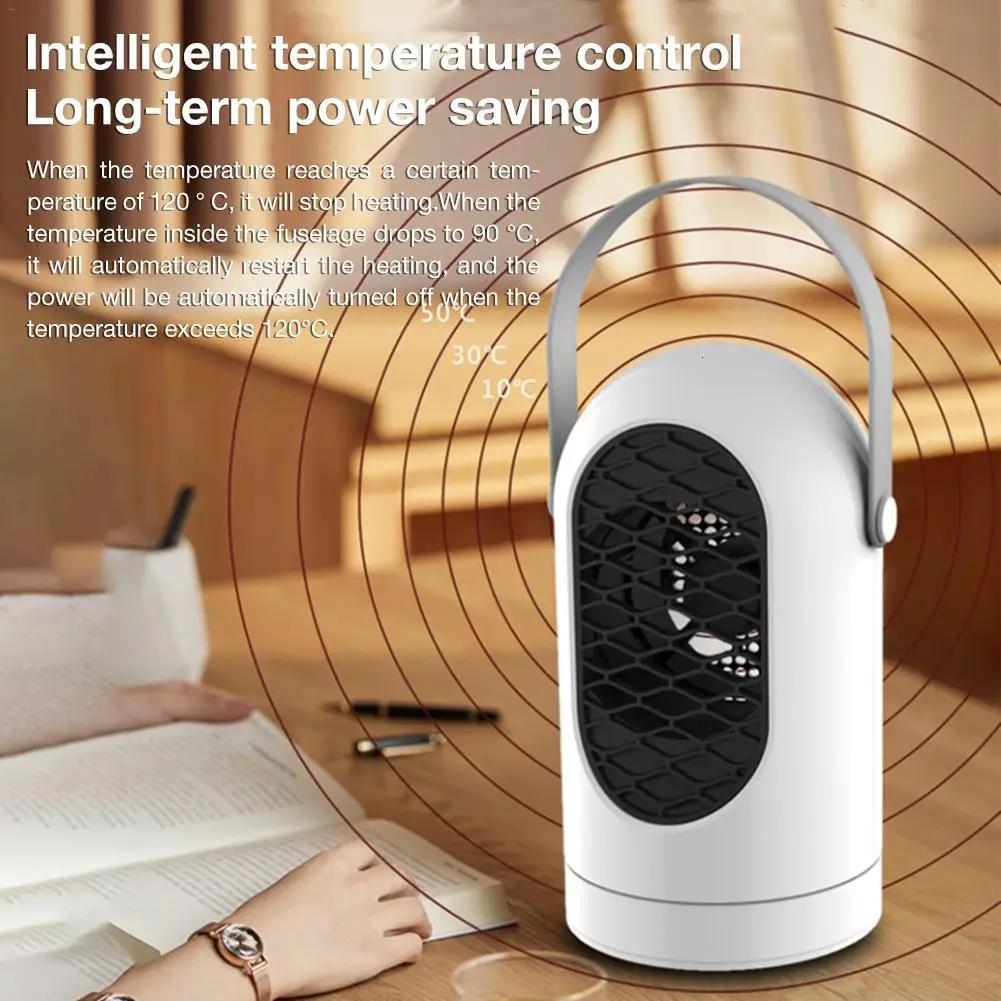 Electric Fan Room Heater Portable Space Mini 3 Heating Settings Air Winter Warmer 400W 220V |