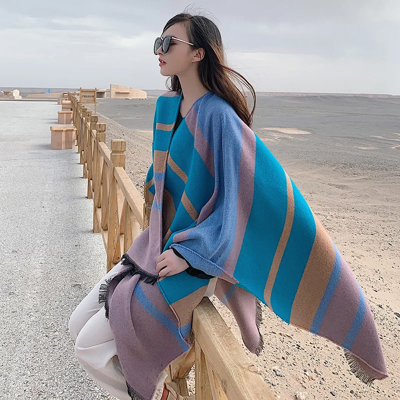 Шаль для путешествий роскошный брендовый шарф Солнцезащитная накидка из