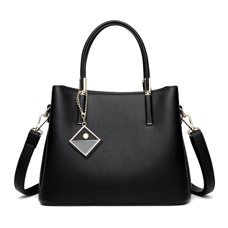 

2021 Autumn Winter Women 27cm*12cm*20cm Fashion Luxury PU Leather Designer Large Capacity Shoulder Crossbody Handbag