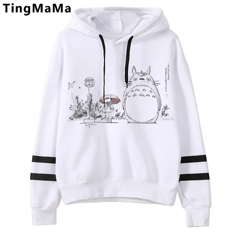 

Totoro Studio Ghibli Miyazaki Hayao hoodies women hip hop Oversized printed female sweatshirts y2k aesthetic Oversized
