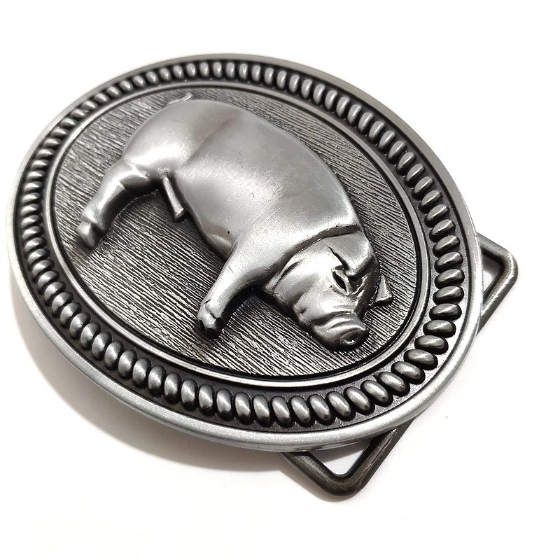 Пряжка для ремня мужская овальная металлическая ковбойская Цветочная пряжка в