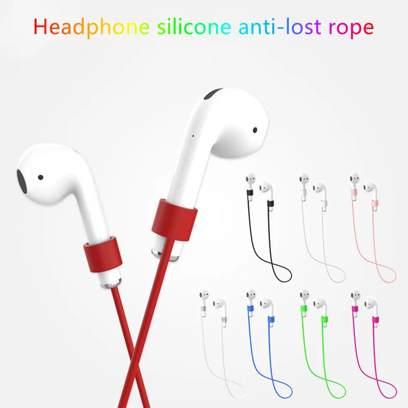 

Силиконовые наушники с защитой от потери для AirPods 1 2, защитные наушники для AirPods Pro 3, наушники Apple с защитой от потери