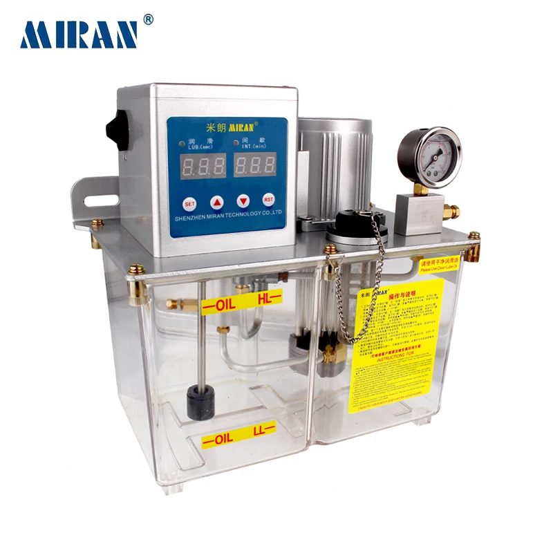 Автоматическая смазка Miran тонкий масляный и смазочный насос емкость 5 л