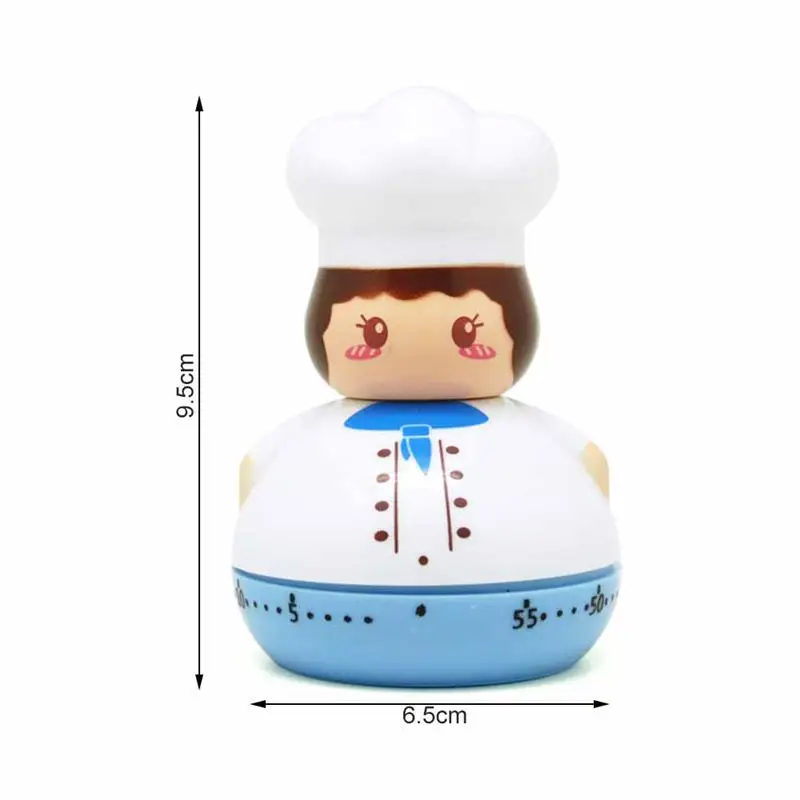 

Kitchen Timer Bear Mechanical Kitchen Timer Clock Multipurpose Lovely Kitchen Cooking Tools Study Reminder Countdown Management