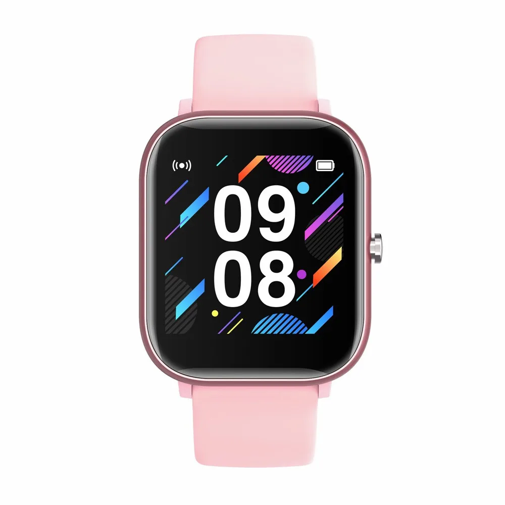 

Смарт-часы P8 SE 1,4 дюйма для мужчин и женщин, часы «сделай сам», беспроводное зарядное устройство, термометр