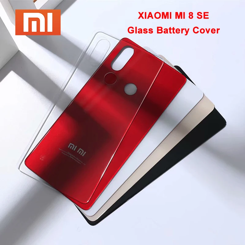 Задняя крышка Xiaomi Mi 8 SE задняя аккумулятора Mi8 3D стеклянный корпус для mi8 se mi чехол