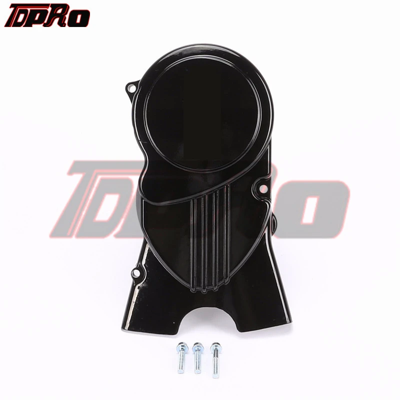 

TDPRO Черный Мотоцикл Статор крышки корпуса, цепочка звездочки Магнето крышка двигателя чехол для 90cc 110cc 125cc грязи велосипед ямы двигатели