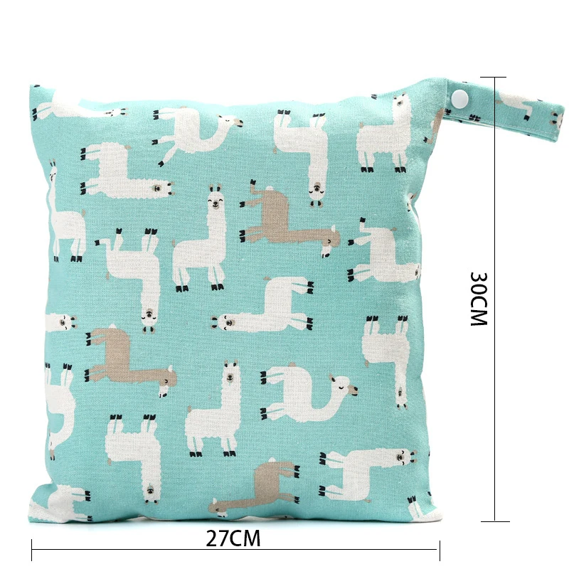 

Baby Cloth Diaper Bag Mommy Stroller Nappy Wet Bags Multifunctional Baby Diaper Organizer Reusable Zipper Nappy Bag